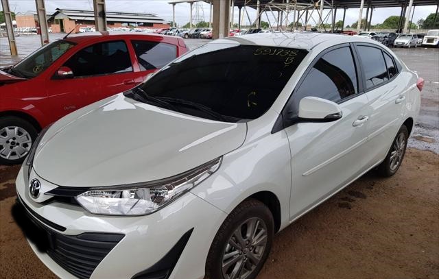 Marca - Toyota Versão - YARIS SEDA XL PLUS CONNECT CVT 1.5 16V DUAL VVT-I Ano - 2020 Modelo - 2021 